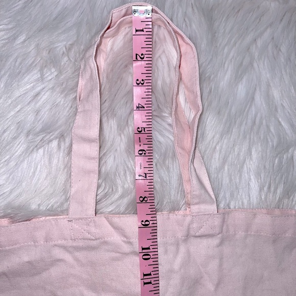 Kate Spade Pink Canvas Tote Bag - Picture 5 of 6